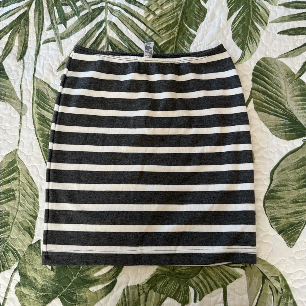 AMERICAN APPAREL Pre-Gildan: OG Stiped mini skirt